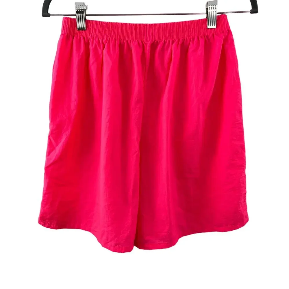 Vintage Surf Mania Hot Pink Retro Nylon 6